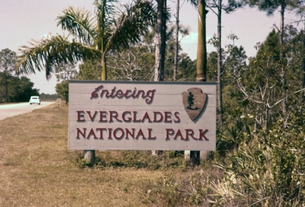 everglades national park entrance, florida